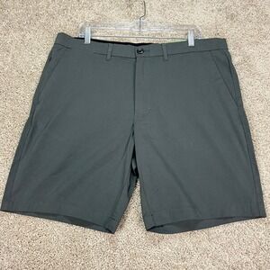 Goodfellow & Co Men's Tech Shorts 38 Gray Wrinkle Resistant Stretch Casual‎ NEW